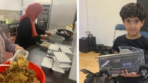 East London Mosque helps displaced refugees